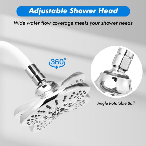 High Pressure Combo Handheld Shower Head - Image 7