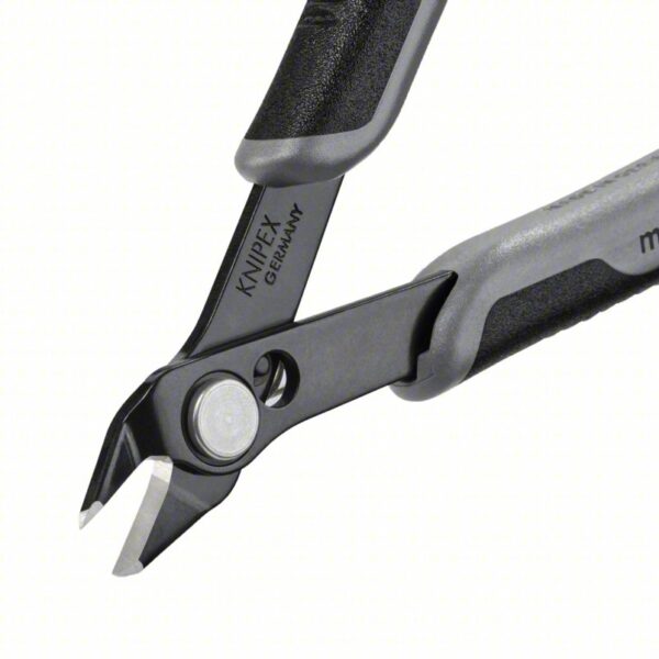 ESD Precision Nippers: 4 7/8 in Overall Lg, 3/8 in Jaw Lg, 1/2 in Jaw Wd, Less than 6 in - Image 4