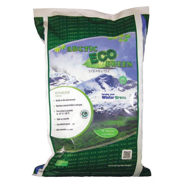 GRANULAR ICE MELT, ECO-FRIENDLY, -29 ° C, 44 LB, SODIUM CHLORIDE/CMA/POTASSIUM ACETATE, BAG