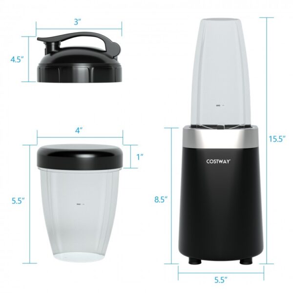 1000W Portable Blender with 6-Blade Design - Image 3