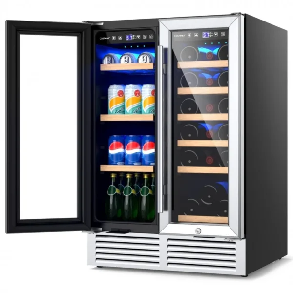 24 Inch Dual Zone Wine and Beverage Cooler - Image 9