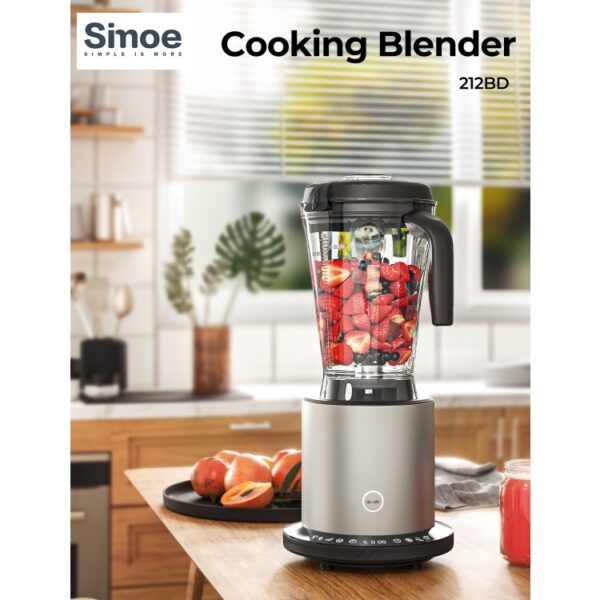 1500W Smoothie Maker High Power Blender with 10 Speeds - Image 8