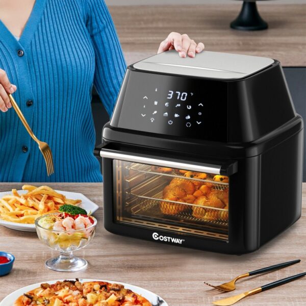 19 qt Multi-functional Air Fryer Oven 1800 W Dehydrator Rotisserie - Image 4