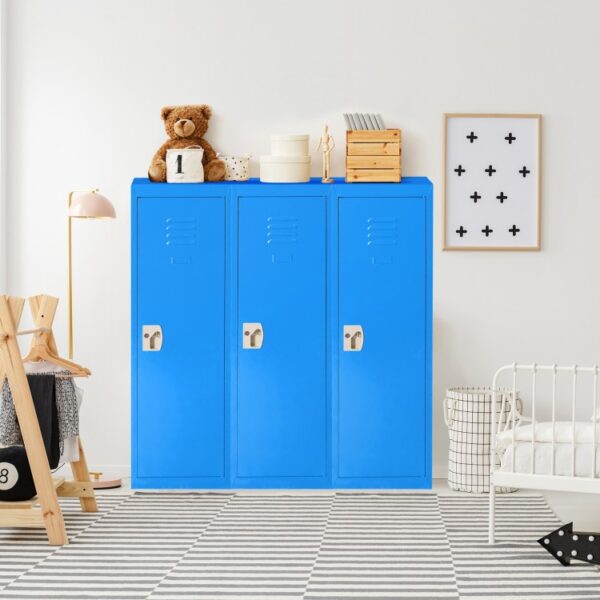 48 Inch Kid Safe Storage Children Single Tier Metal Locker - Image 5