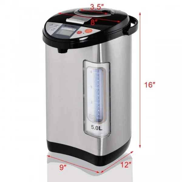 5-liter Electric LCD Water Boiler and Warmer - Image 4