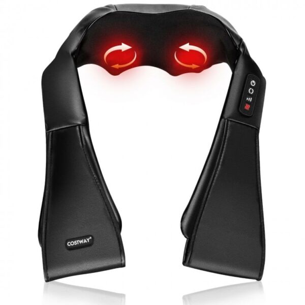 Shiatsu Neck Massager with Heat and Deep Tissue 3D-Kneading