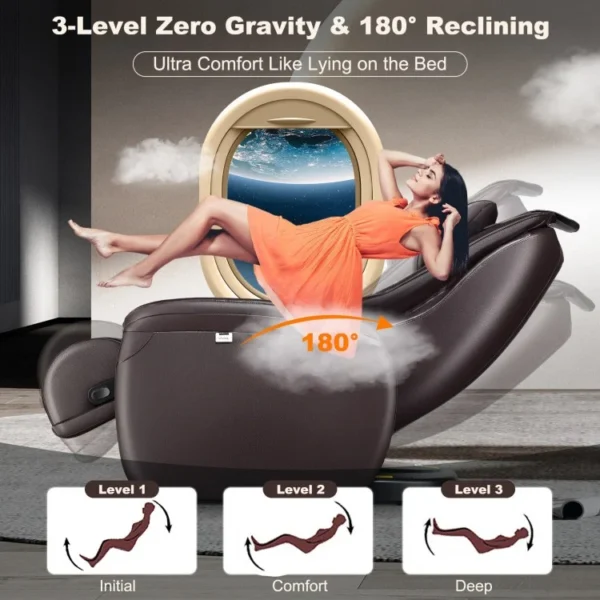 Soothe 26 - Full Body Zero Gravity Massage Chair with Pillow - Image 2