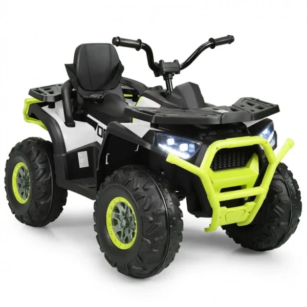 12V Kids Electric 4-Wheeler ATV with 2 Speeds and LED Lights