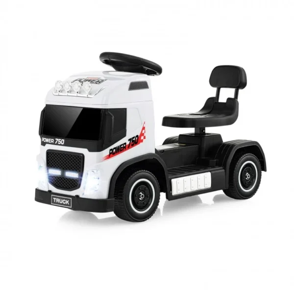 6V Kids Electric Ride-on Truck with Height Adjustable Seat