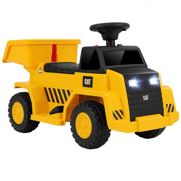 6V Electric Licensed Caterpillar Construction Vehicle with One-Button Start