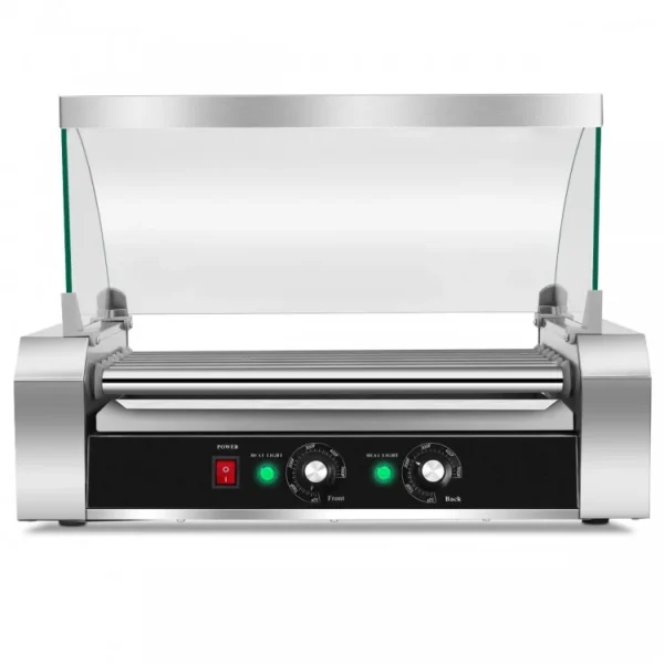 18 Hot Dog 7 Roller Grill Commercial Cooker - Image 3