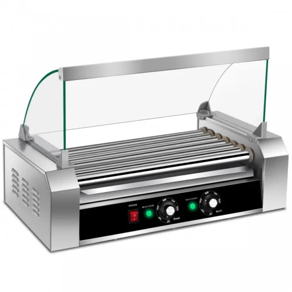 18 Hot Dog 7 Roller Grill Commercial Cooker - Image 2