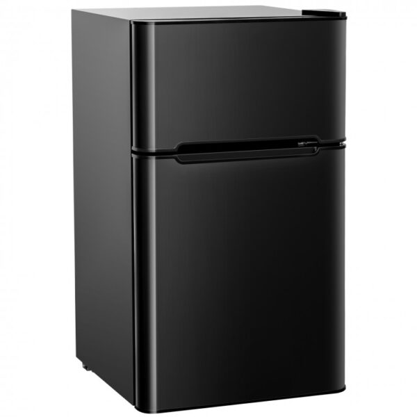 3.2 cu ft Compact Stainless Steel Refrigerator