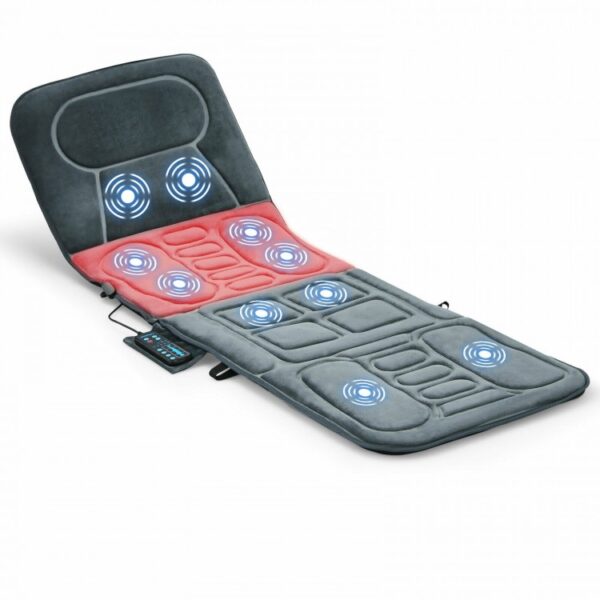 Foldable Massage Mat with Heat and 10 Vibration Motors - Image 3