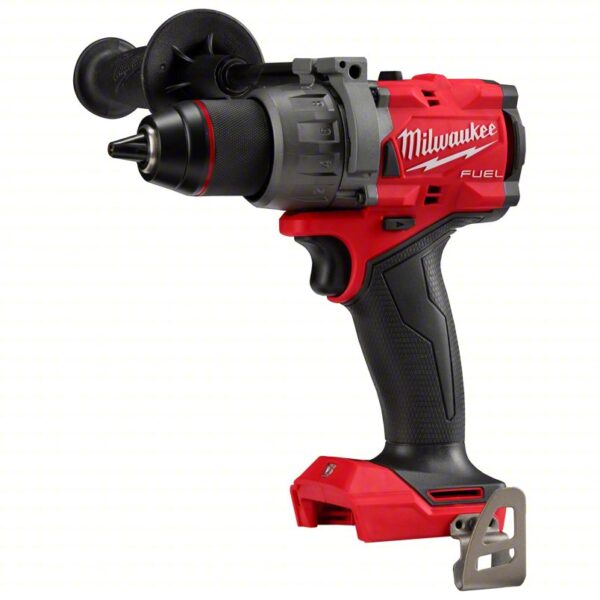 MILWAUKEE Drill: 18V DC, Compact Premium, 1/2 in Chuck, 2,100 RPM Max., 1,400 in-lb Max Torque