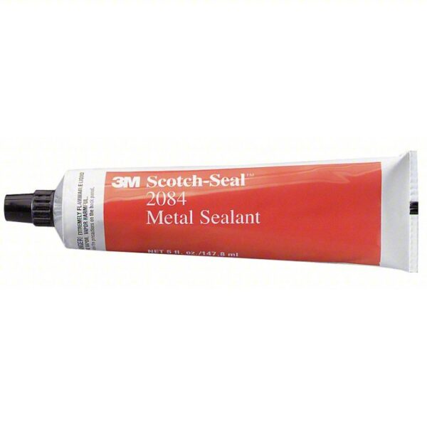 3M Nitrile Sealant: 2084, Gray, 5 oz Container Size, Tube