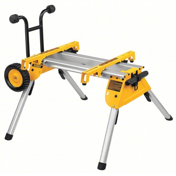 DEWALT Rolling Table Saw Stand: Table Saw, 33.5 in Lg