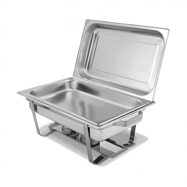 2 Packs Chafing 9 Quart Stainless Rectangular Chafer Buffet - Image 3