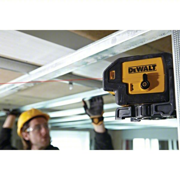 DEWALT Layout Laser Kit: 0 Lines and 5 Dots, Red Beam, 0 Planes, 100 - 200 ft Range w/o detector - Image 2