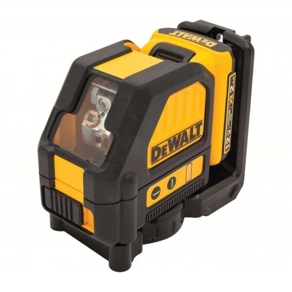 DEWALT Line Laser: 2 Lines and 0 Dots, Green Beam, 0 Planes, 100 - 200 ft Range w/o detector