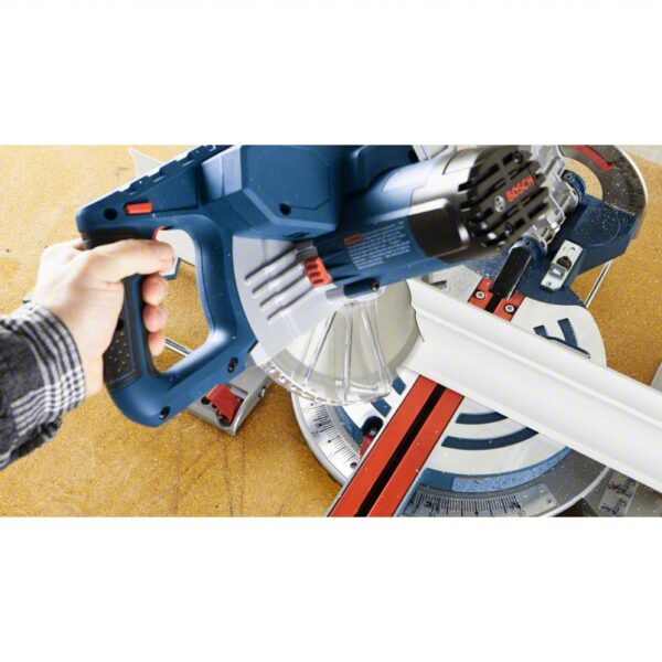 BOSCH Miter Saw: Sliding, 12 in Max. Cut Wd @ 0 Deg. Miter, 52° Left to 60° Right, 120V AC - Image 3