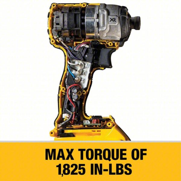 Impact Driver: 1,825 in-lb Max. Torque, 3,250 RPM Free Speed, 3,600 Impacts per Minute, (2) 2.0 Ah - Image 3