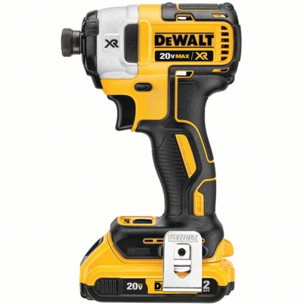 Impact Driver: 1,825 in-lb Max. Torque, 3,250 RPM Free Speed, 3,600 Impacts per Minute, (2) 2.0 Ah