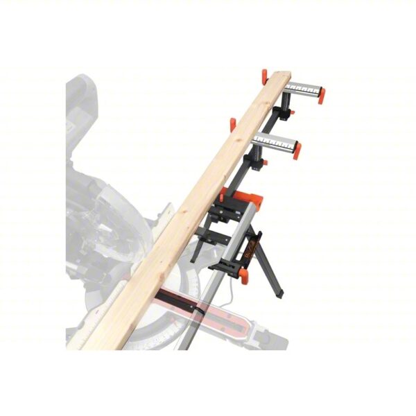 PROTOCOL Miter Saw stand and Portable workstation: 120 in Lg, 24 in Wd, 37 3/4 in Ht - Image 4