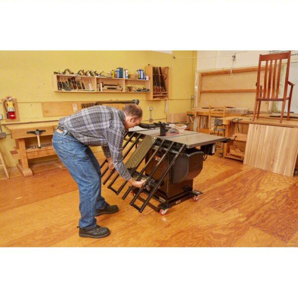 SAWSTOP Folding Outfeed Table: Most ICS and PCS Configurations, 32 in Lg - Image 2