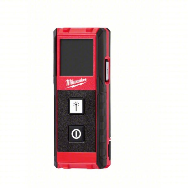 MILWAUKEE Laser Distance Meter: Continuous Measurement, Inch/Metric, 65 ft, ± 0.125 in, AAA, Digital - Image 2