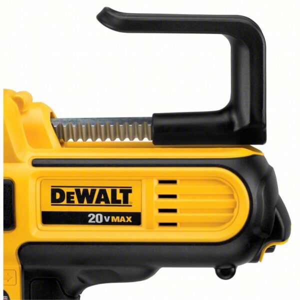 DEWALT Caulk Gun Kit: 20V DC, Cartridge, 10 oz For Container Size, 21 in/min, (1) 2 Ah, Open Frame - Image 3