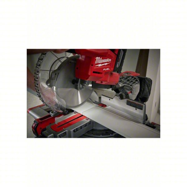 Miter Saw: 10 in Blade Dia., Sliding, 50° Left to 60° Right, 48° Left to 48° Right, (1) Bare Tool - Image 2