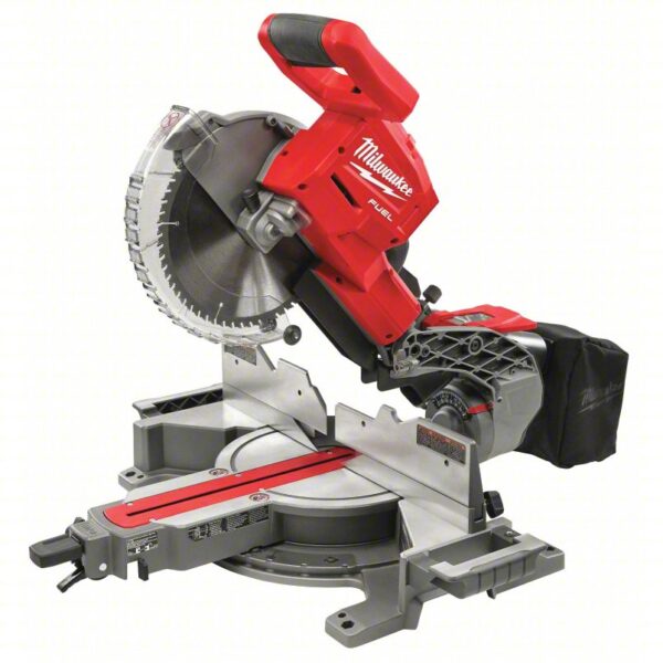 Miter Saw: 10 in Blade Dia., Sliding, 50° Left to 60° Right, 48° Left to 48° Right, (1) Bare Tool