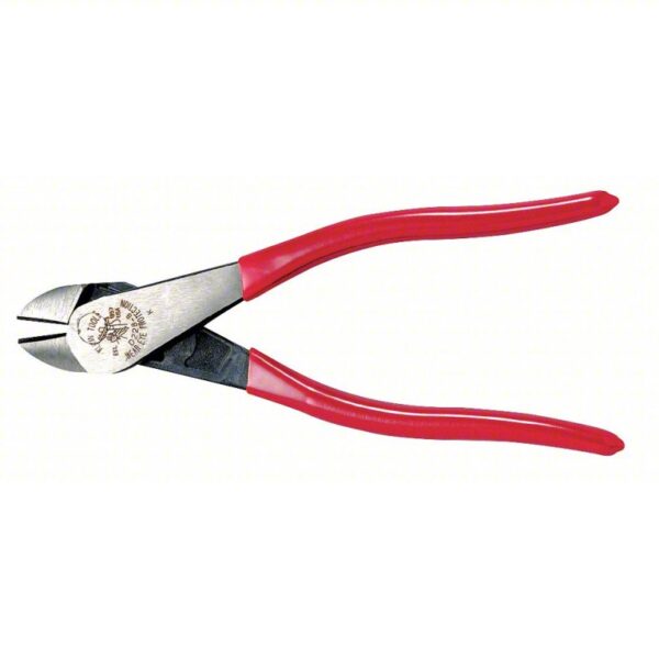 High Leverage Diagonal Cutting Plier: Std, Straight, Oval, 7/8 in Jaw Lg, 1 1/4 in Jaw Wd - Image 5