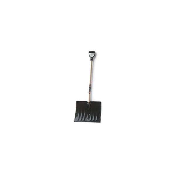 SNOW SHOVEL,STEEL BLADE,18" W