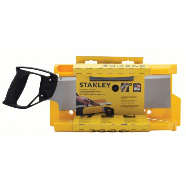 STANLEY Clamping Miter Box: 14 in Lg, 3 3/4 in Ht, 14 in Miter Saws - Image 2