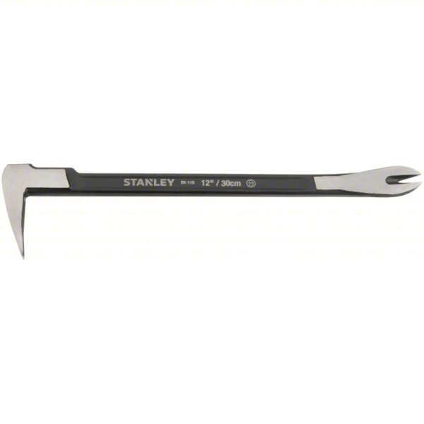 Nail Puller: Claw End, 12 in Overall Lg, 7/16 in Bar Wd, 5/8 in End Wd, T No, 2 Nail Slots - Image 3