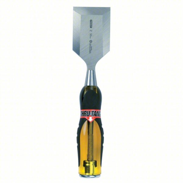 Short Blade Chisel: Plastic, 9 in Overall Lg, 2 in Wd, Straight Tip Shape - Image 3