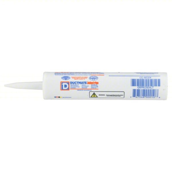 DUCTMATE Acrylic Latex Sealant: PROseal, Gray, 11 oz Container Size, Cartridge - Image 2