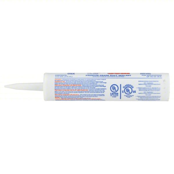 DUCTMATE Acrylic Latex Sealant: PROseal, Gray, 11 oz Container Size, Cartridge - Image 3