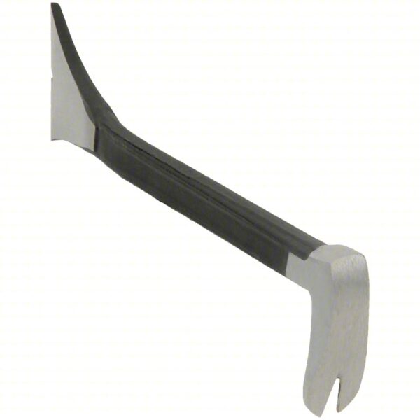 Nail Puller: Claw End, 8 in Overall Lg, 7/8 in Bar Wd, 1 3/4 in End Wd, T No, 2 Nail Slots - Image 3