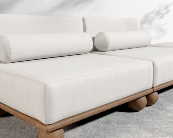 Bali Outdoor Open End Sofa - Image 6