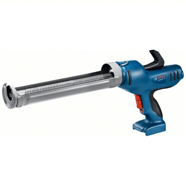 BOSCH Cordless Caulk Gun: 18V DC, Cartridge, 29 oz For Container Size, 18 in/min, (1) Bare Tool