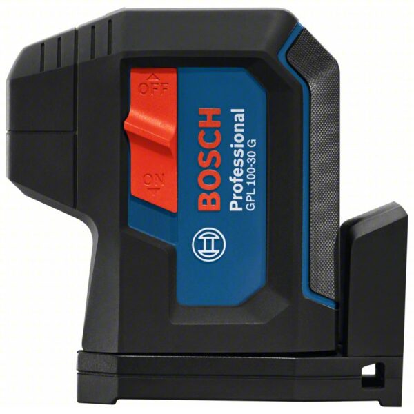 BOSCH Dot Laser: 0 Lines and 3 Dots, Green Beam, 0 Planes, 100 - 200 ft Range w/o detector, 0 Lines