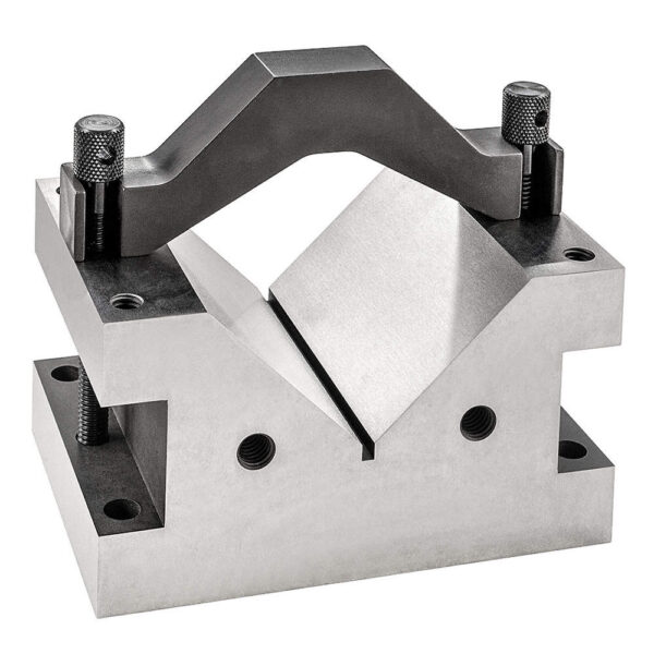 LARGE V BLOCK + CLAMP