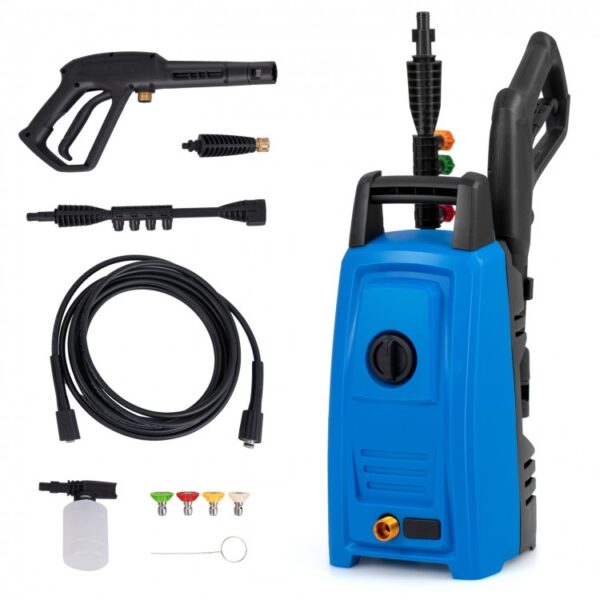 1900 PSI 1.8 GPM Electric Pressure Washer with 4 Quick Connect Nozzles