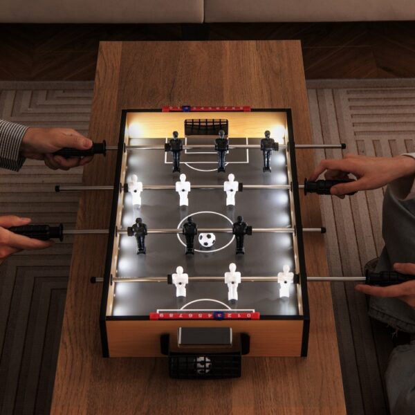 Game Room Size Football Table with Non-slip Handle - Image 2