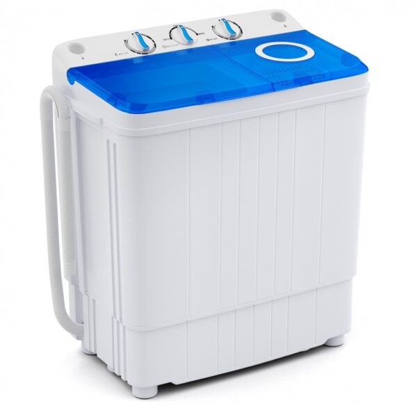 17.6 lbs Portable Washing Machine with Drain Pump