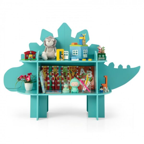 Kids Bookcase Shelf Toy Storage Organizer with Open Storage Shelves - Image 7