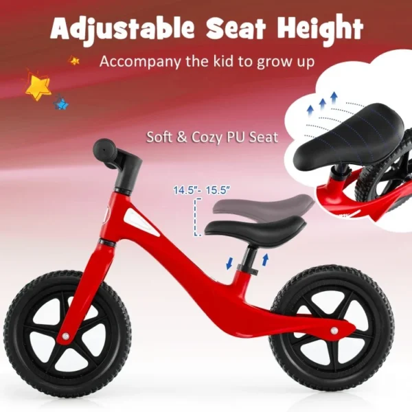 Kids Balance Bike with Rotatable Handlebar for 2-6 Years Old - Image 3